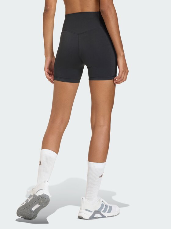adidas adidas Szorty sportowe 158772 Czarny Fitted Fit