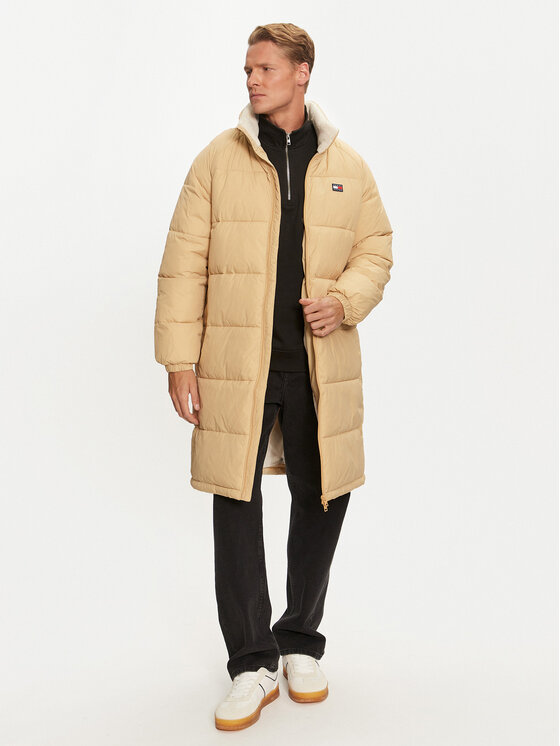 Tommy Jeans Tommy Jeans Télikabát DM0DM20604 Bézs Regular Fit
