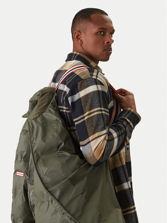 Hunter Hunter Kurtka zimowa Wiley HARM0021252 Zielony Regular Fit