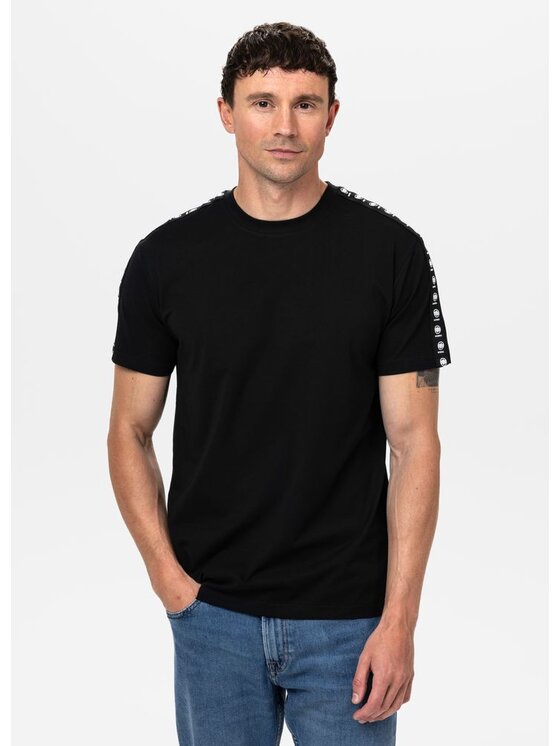 PITBULL PITBULL T-Shirt AUTOMATIC Czarny Regular Fit