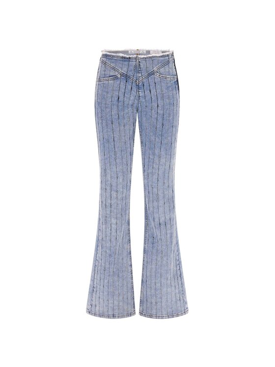 Guess Guess Jeansy 166847 Niebieski Flared Fit