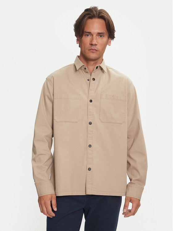 Jack&Jones Jack&Jones Πουκάμισο Logan 12262112 Μπεζ Relaxed Fit