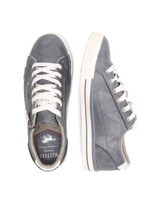 Mustang Mustang Sneakers aus Stoff 1146-319 Grau