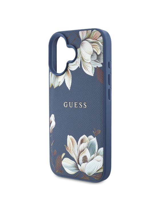 Guess Guess Etui na telefon Apple iPhone 16 Niebieski