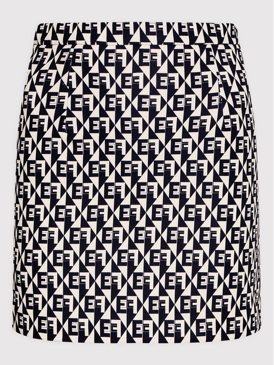 Elisabetta Franchi Elisabetta Franchi Fustă mini GO-466-26E2-V170 Negru Slim Fit