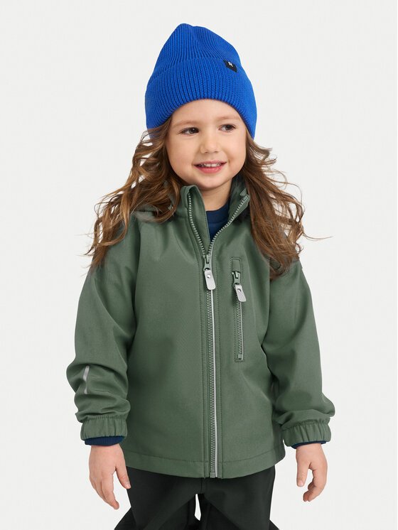 Reima Reima Kurtka softshell Vantti 5100009C Zielony Regular Fit