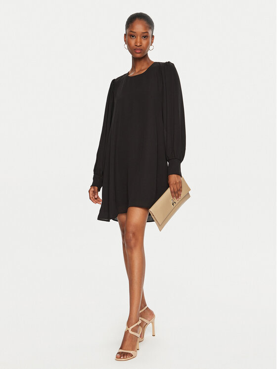 Rinascimento Rinascimento Coctailkleid CFC0120503003 Schwarz Relaxed Fit