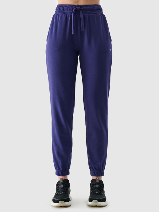 4F 4F Pantaloni da tuta 4FWMM00TTROF1138-31S Blu Regular Fit