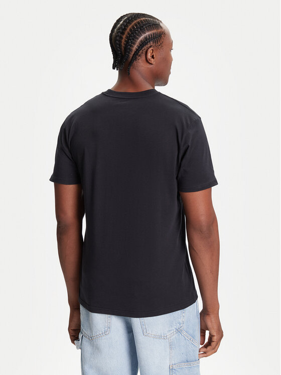Quiksilver Quiksilver T-shirt Ev Comp Logo EQYZT08182 Crna Regular Fit