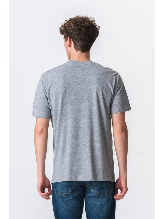TeeShoppen TeeShoppen T-Shirt 'Oversized Collection' Szary Oversize