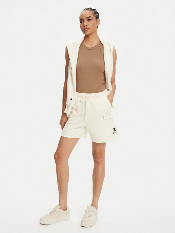 Champion Champion Sport rövidnadrág 118024 Ekru Standard Fit