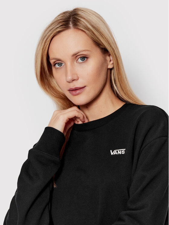 Vans Vans Trikotažinė suknelė Flying V Bff VN0A5LNV Juoda Relaxed Fit