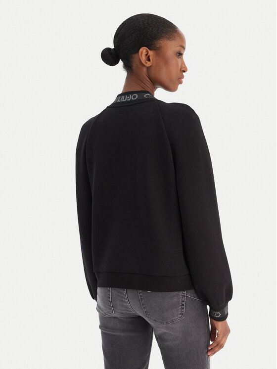 Liu Jo Sport Liu Jo Sport Sweatshirt TF5090 J4616 Schwarz Regular Fit