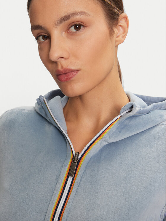 K-Way K-Way Bluză Lily K8138NW Albastru Relaxed Fit