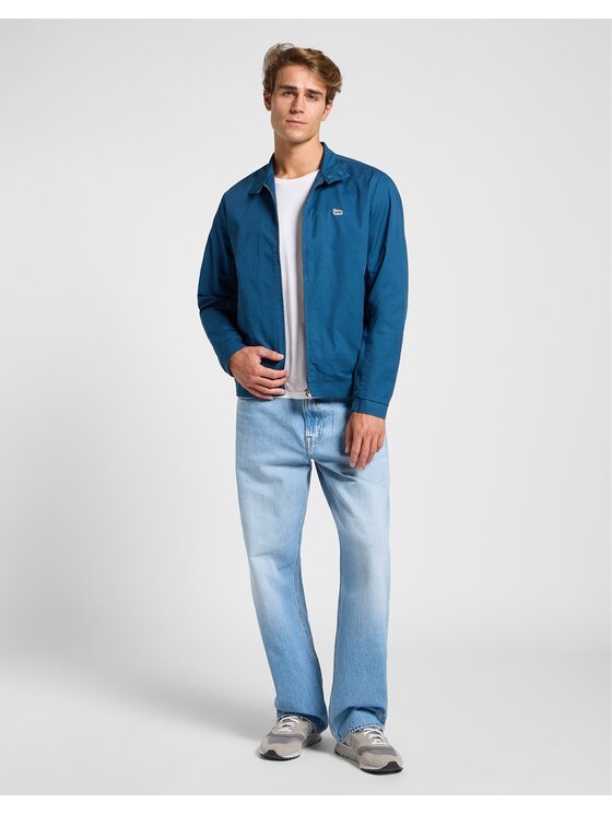 Lee Lee Kurtka przejściowa Harrington Jacket Orion Blue Niebieski Regular Fit