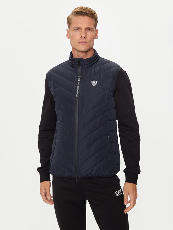 EA7 Emporio Armani EA7 Emporio Armani Vestă 8NPQ02 PNE1Z 1562 Bleumarin Regular Fit