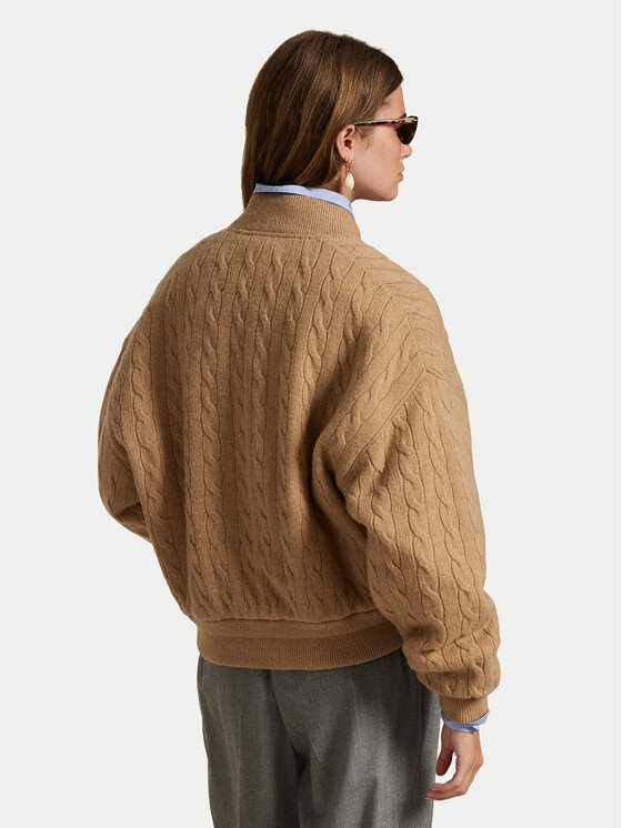 Polo Ralph Lauren Polo Ralph Lauren Μπόμπερ μπουφάν 211966122002 Μπεζ Relaxed Fit