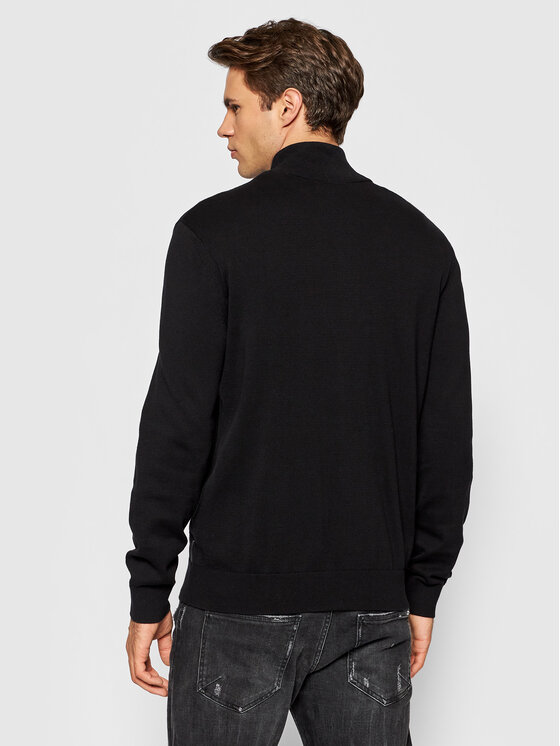 Armani Exchange Armani Exchange Kardigan 8NZE4D ZM8CZ 1200 Czarny Regular Fit