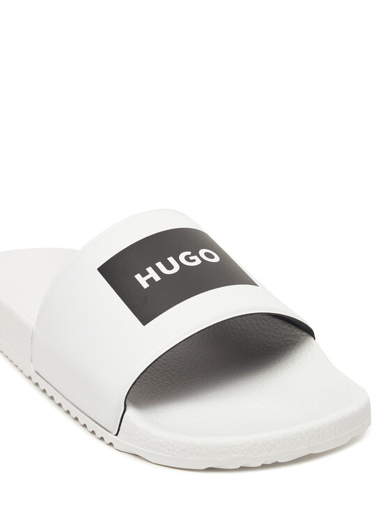 HUGO HUGO Klapki Timein Slid 50548061 Biały
