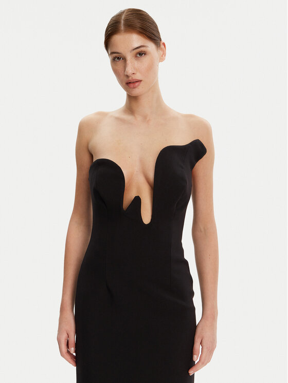 BARDOT BARDOT Φόρεμα κοκτέιλ 59733DB Μαύρο Regular Fit