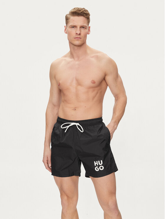 HUGO Hugo Kupaće gaće i hlače Paol 50510190 Crna Regular Fit