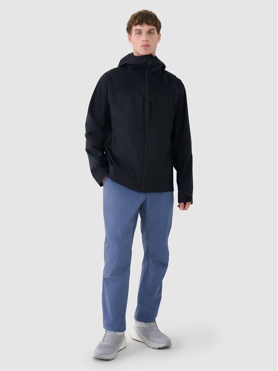 4F 4F Outdoorová bunda 4FWSS25TTJAM711-20S Čierna Regular Fit