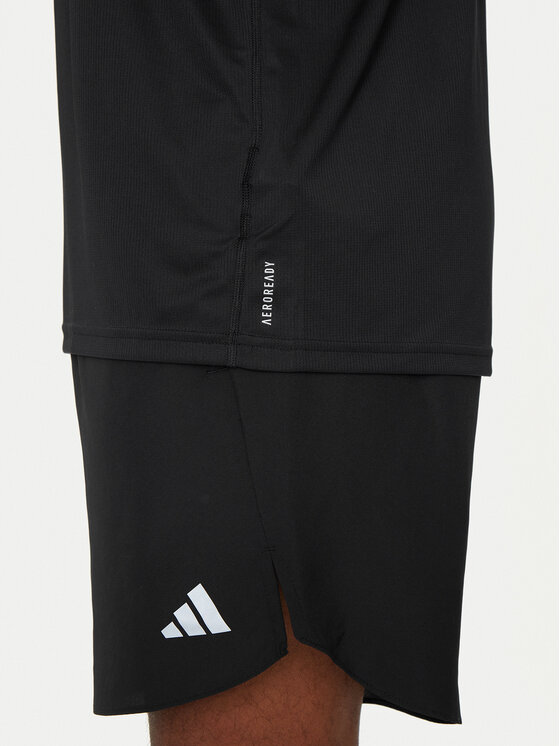 adidas adidas Koszulka techniczna Run It IL7233 Czarny Slim Fit