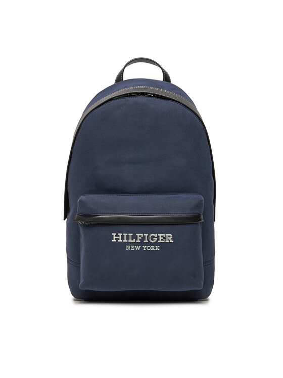 Tommy Hilfiger Nahrbtnik Th Prep Classic Backpack AM0AM11813 Mornarsko Modra