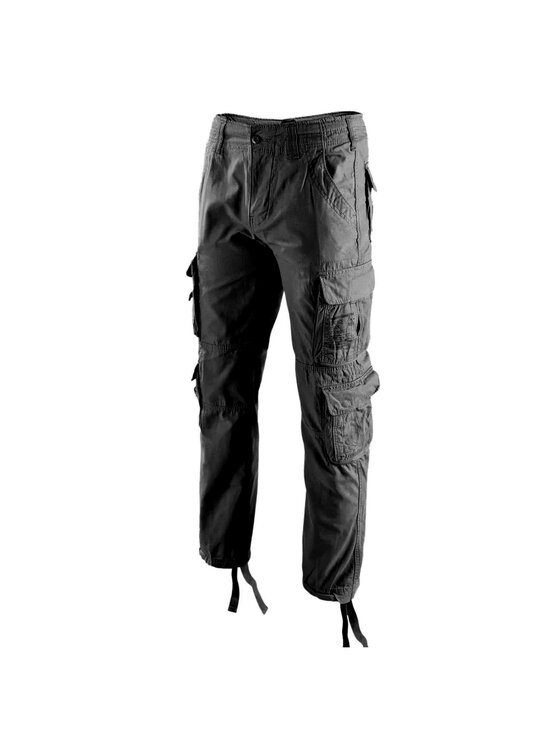 Brandit Brandit Spodnie materiałowe 1016.5 Szary Slim Fit