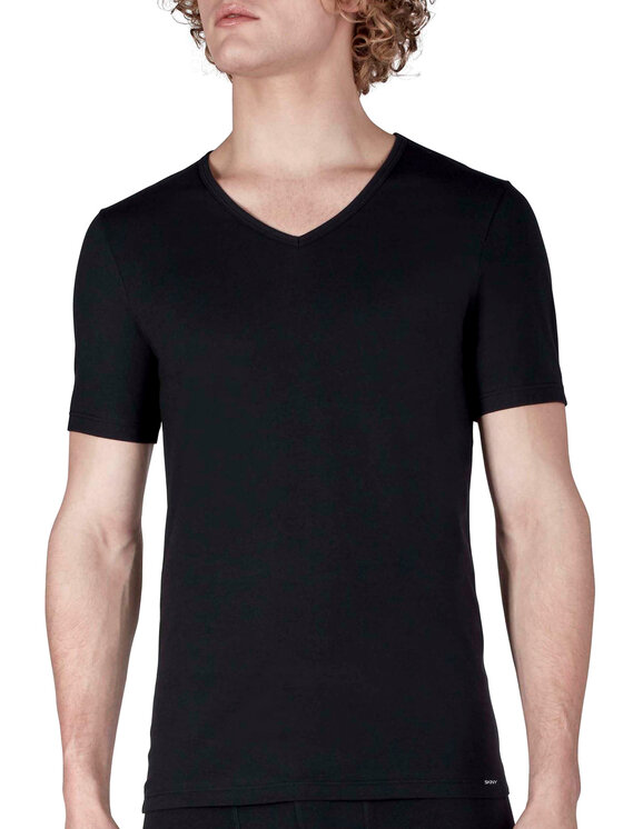 Skiny Skiny Sada 2 kusů tank topů 86911 Černá Slim Fit