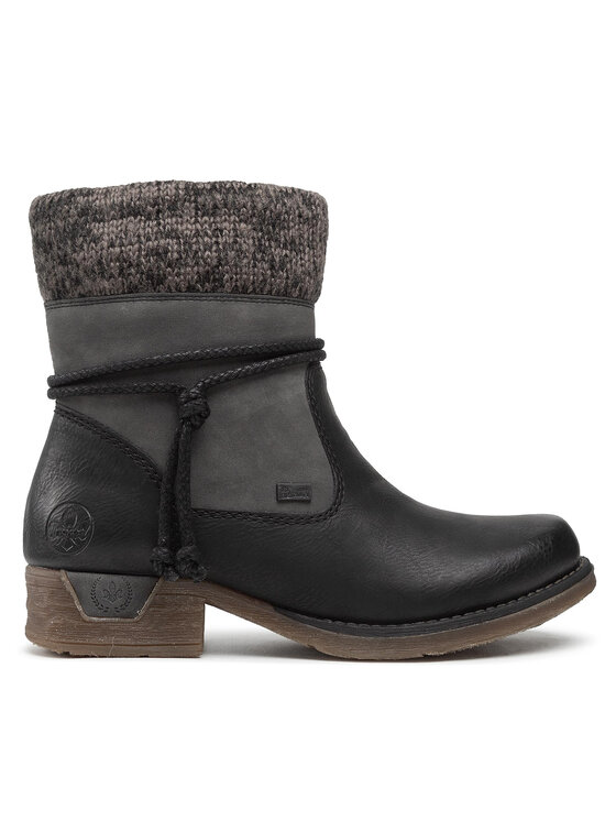 Botine Rieker 79688-00 Negru