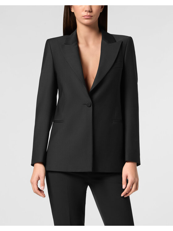 PHILIPP PLEIN PHILIPP PLEIN Sako 23227 Čierna Loose Fit