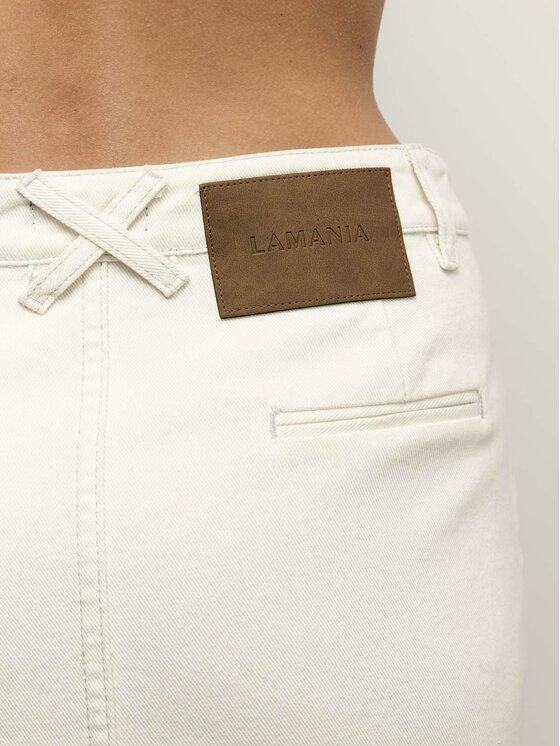 La Mania La Mania Gonna NEVE Bianco Classic Fit