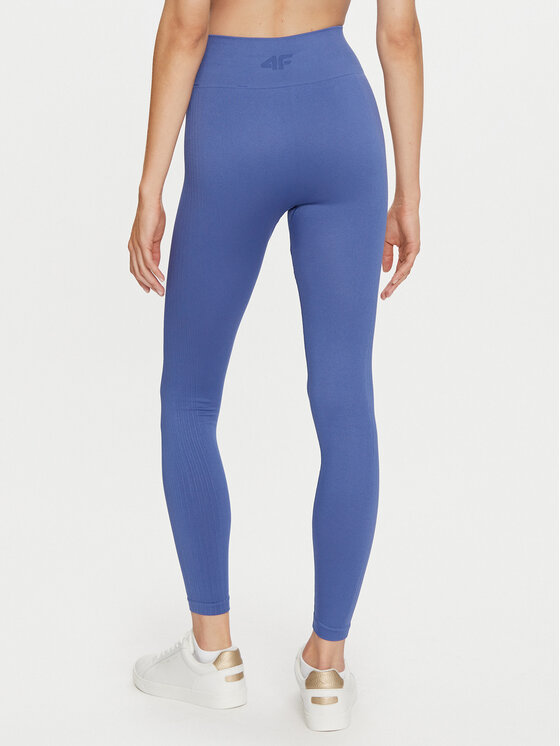 4F 4F Leggings 4FWAW24TFTIF278 Tamnoplava Slim Fit