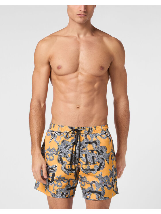 PHILIPP PLEIN PHILIPP PLEIN Plavky 25013 Žltá