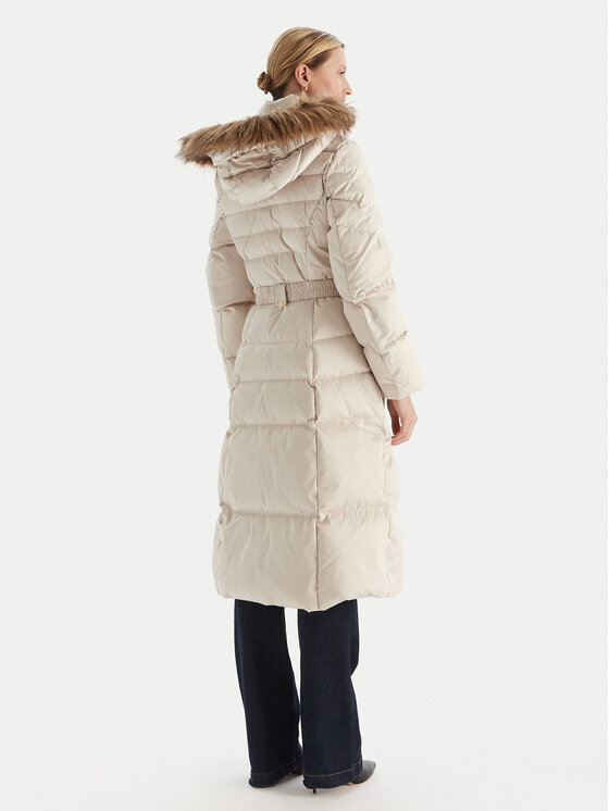 Guess Guess Daunenjacke W5BL29 W2802 Écru Regular Fit