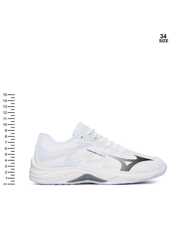 Mizuno Mizuno Scarpe indoor Lightning Star Jr. V1GD2603 Bianco