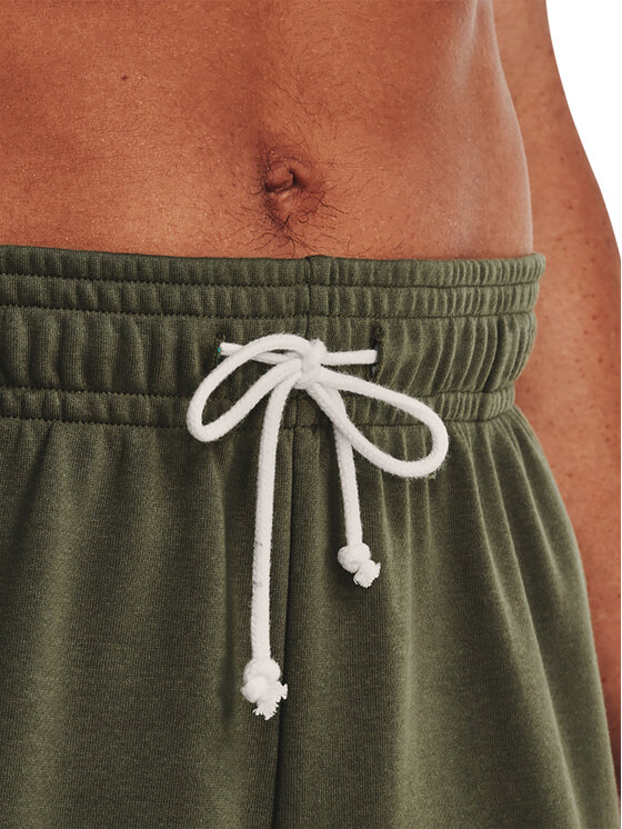 Under Armour Under Armour Sportske kratke hlače UA RIVAL TERRY SHORT 1361631 Kaki Regular Fit