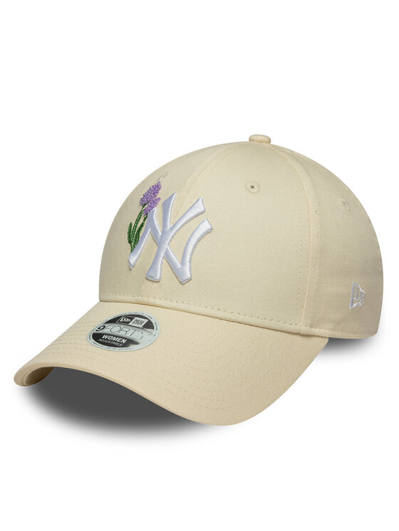 New Era New Era Czapka z daszkiem New York Yankees Womens MLB 9FORTY 60667492 Żółty