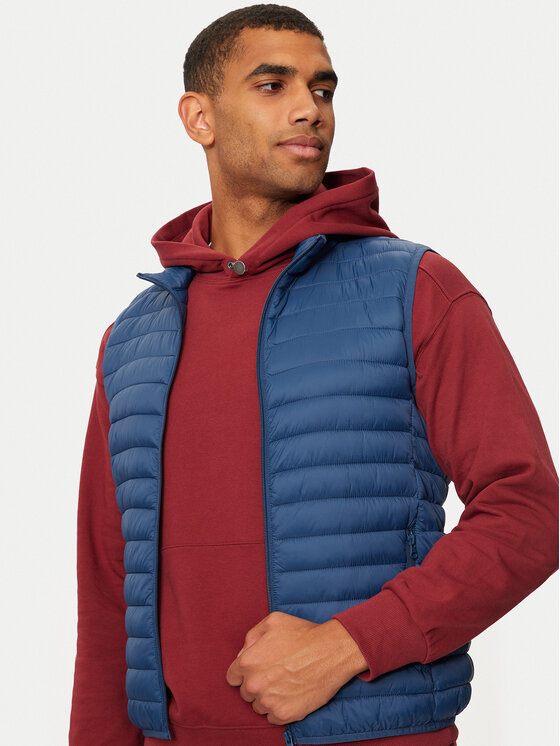 United Colors Of Benetton United Colors Of Benetton Liemenė 2BA2UJ005 Mėlyna Regular Fit