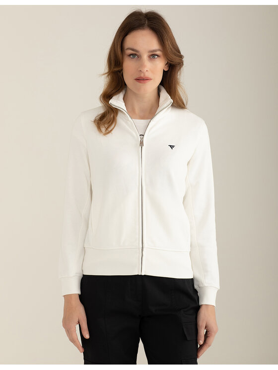 FRED MELLO Felpa felpa Bianco Regular Fit