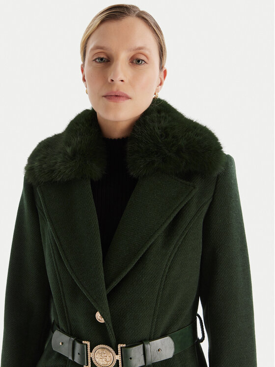 Guess Guess Cappotto di transizione W5BL25 W2672 Verde Regular Fit