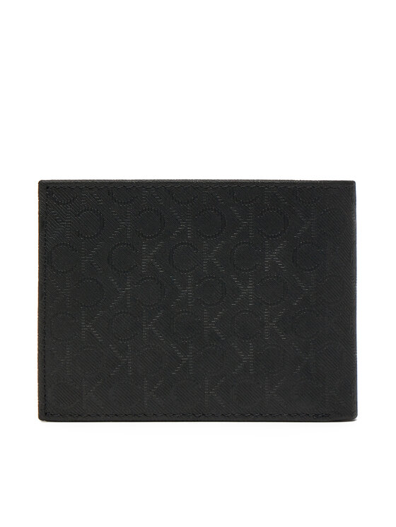 Calvin Klein Calvin Klein Μεγάλο Πορτοφόλι Ανδρικό Ck Must Mono Bifold 5cc W/Coi K50K512703 Μαύρο