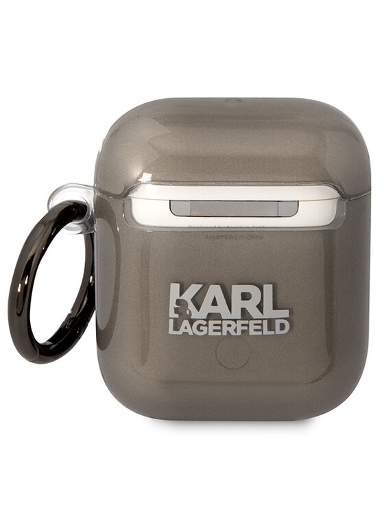 KARL LAGERFELD KARL LAGERFELD Etui na słuchawki AirPods 1/2 Czarny