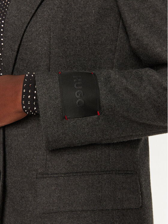 HUGO Hugo Giacca da abito Areota 50525200 Grigio Regular Fit