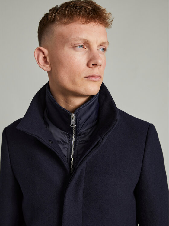 Matinique Matinique Vuneni kaput 30203845 Tamnoplava Regular Fit