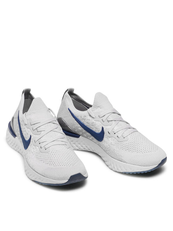 Nike Nike Маратонки за бягане Epic React Flyknit 2 BQ8928 015 Сив