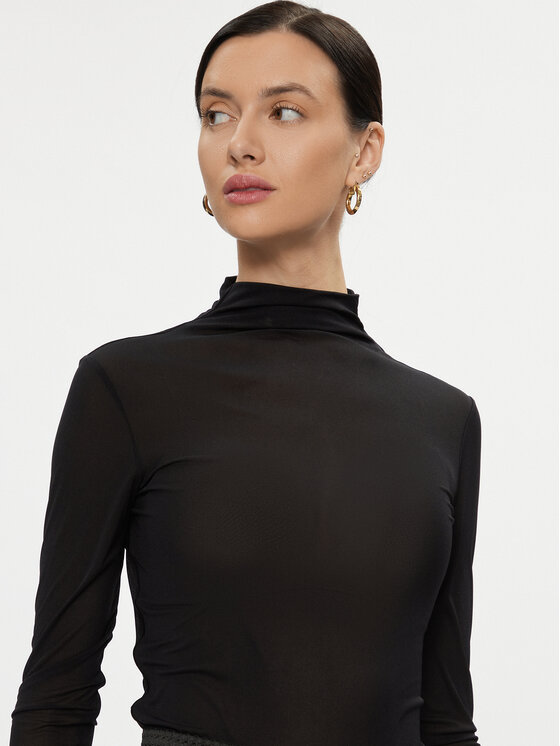 Marella Marella Μπλουζάκι Nenia 2339460236200 Μαύρο Slim Fit