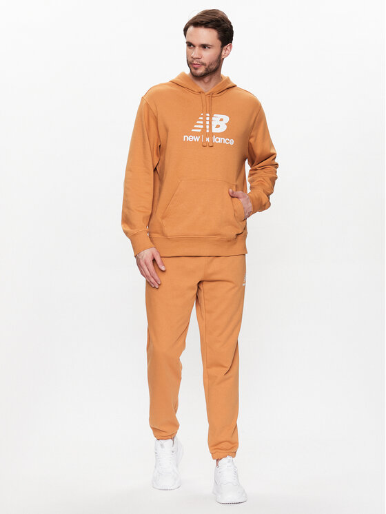 New Balance New Balance Spodnie dresowe MP31539 Żółty Regular Fit