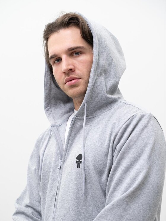 Marvel Marvel Bluza 130794 Szary Regular Fit